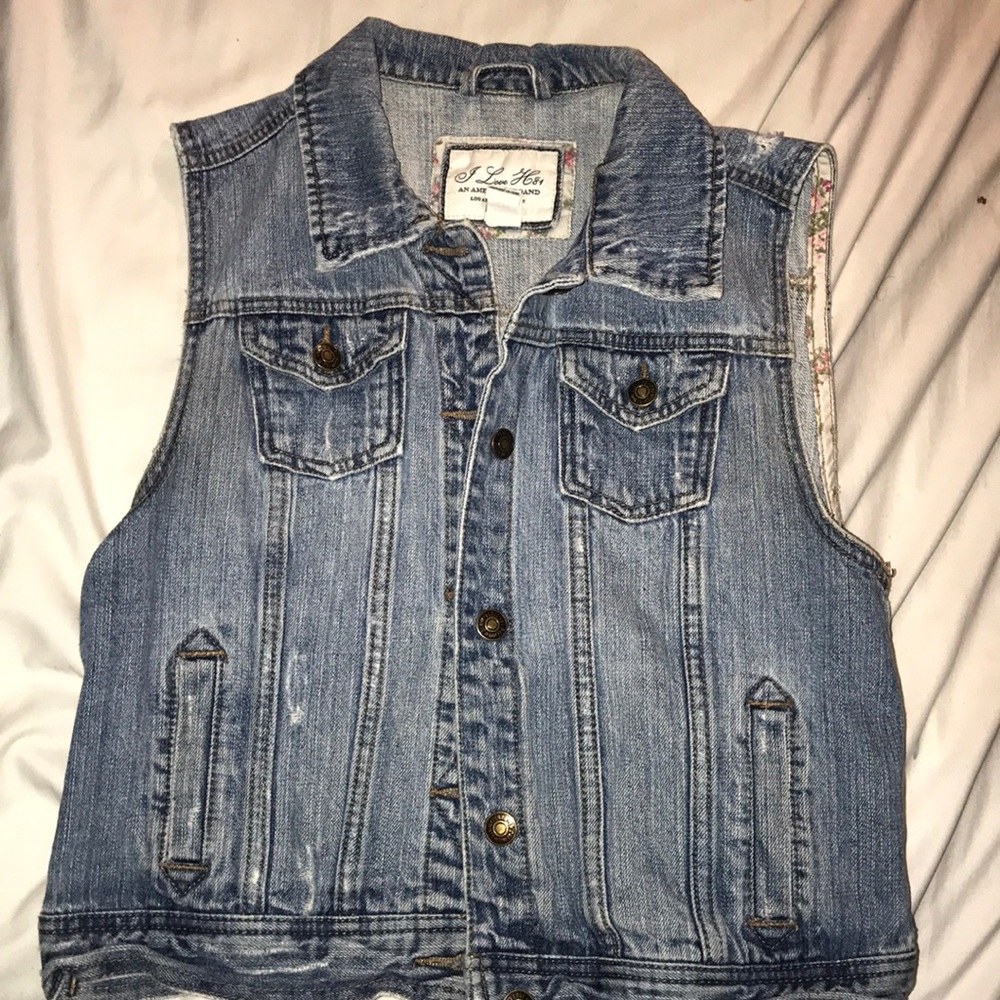 jean vest